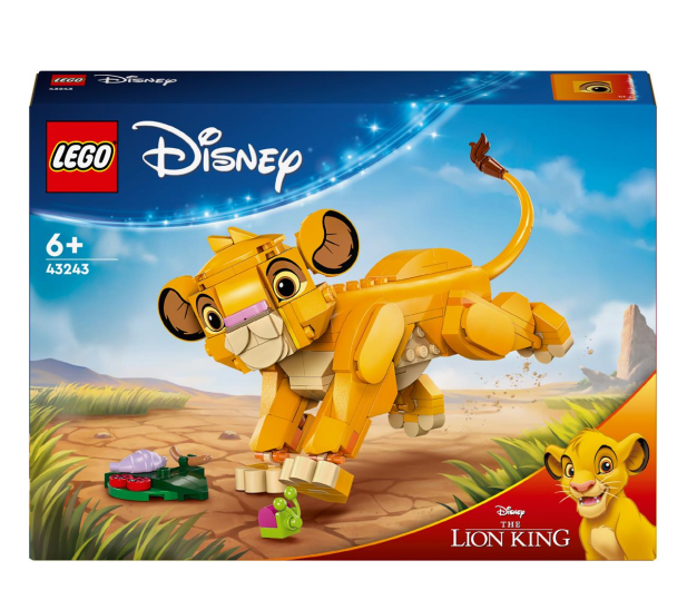 LEGO DISNEY CLASSIC 43243 Król Lew — lwiątko Simba - 1248790 - zdjęcie
